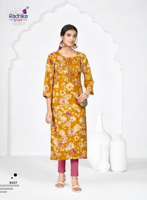 Radhika lifestyle alisha vol 8 wholesale prices of jaipuri kurti